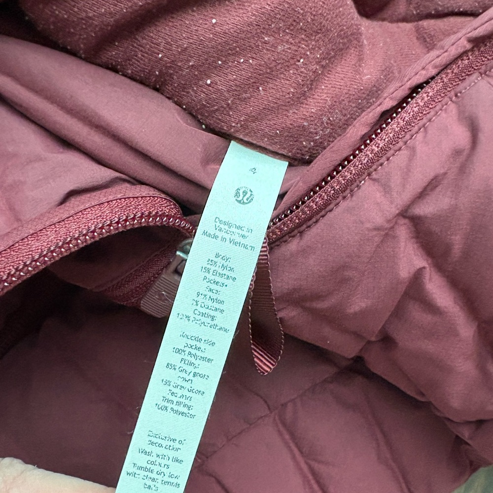 Lululemon pack it down long jacket - Picture 6 of 10